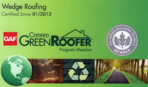 Certified Green Roofing Contractor