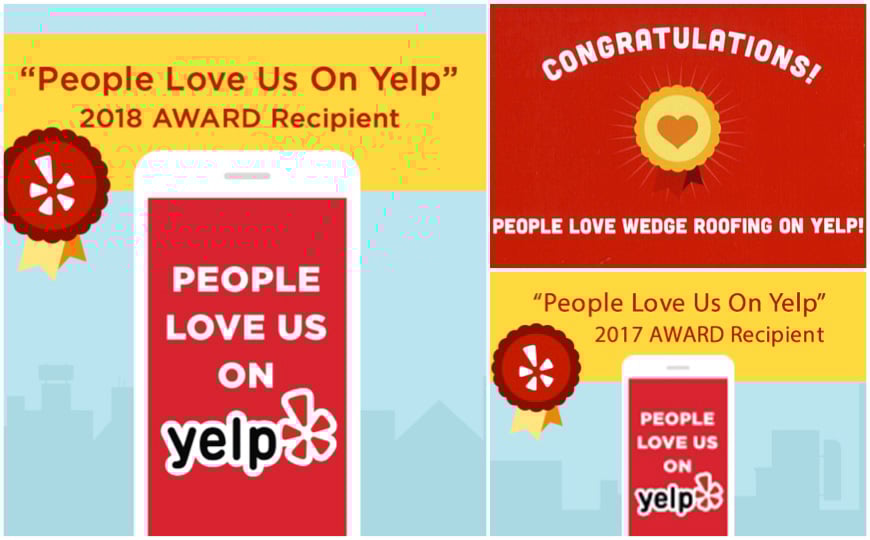 San Francisco Bay Area Roofing Contractor Receives Yelp Award for