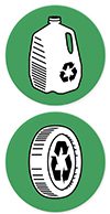 Eco Friendly Shingle recycled content Marin County
