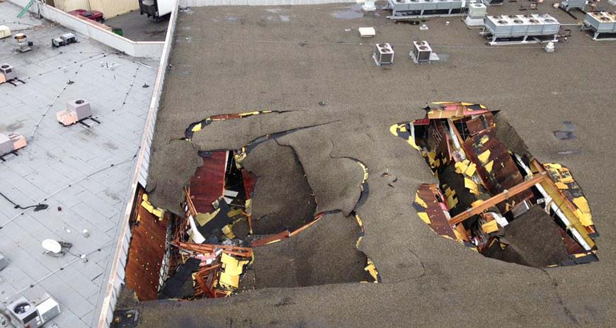 Roof Collapse SF Bay Area