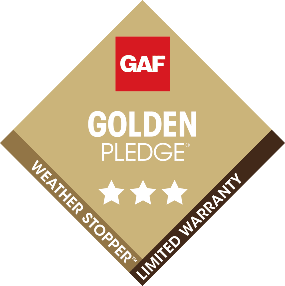 GAF Golden Pledge Warranty Wedge Roofing