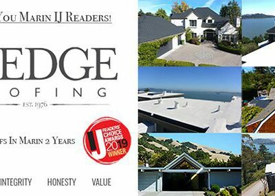 Best Roofing Marin County Award