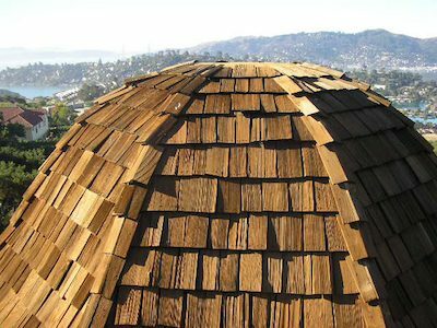 marin county wood shingle roof