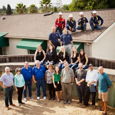 veterans home roof donation