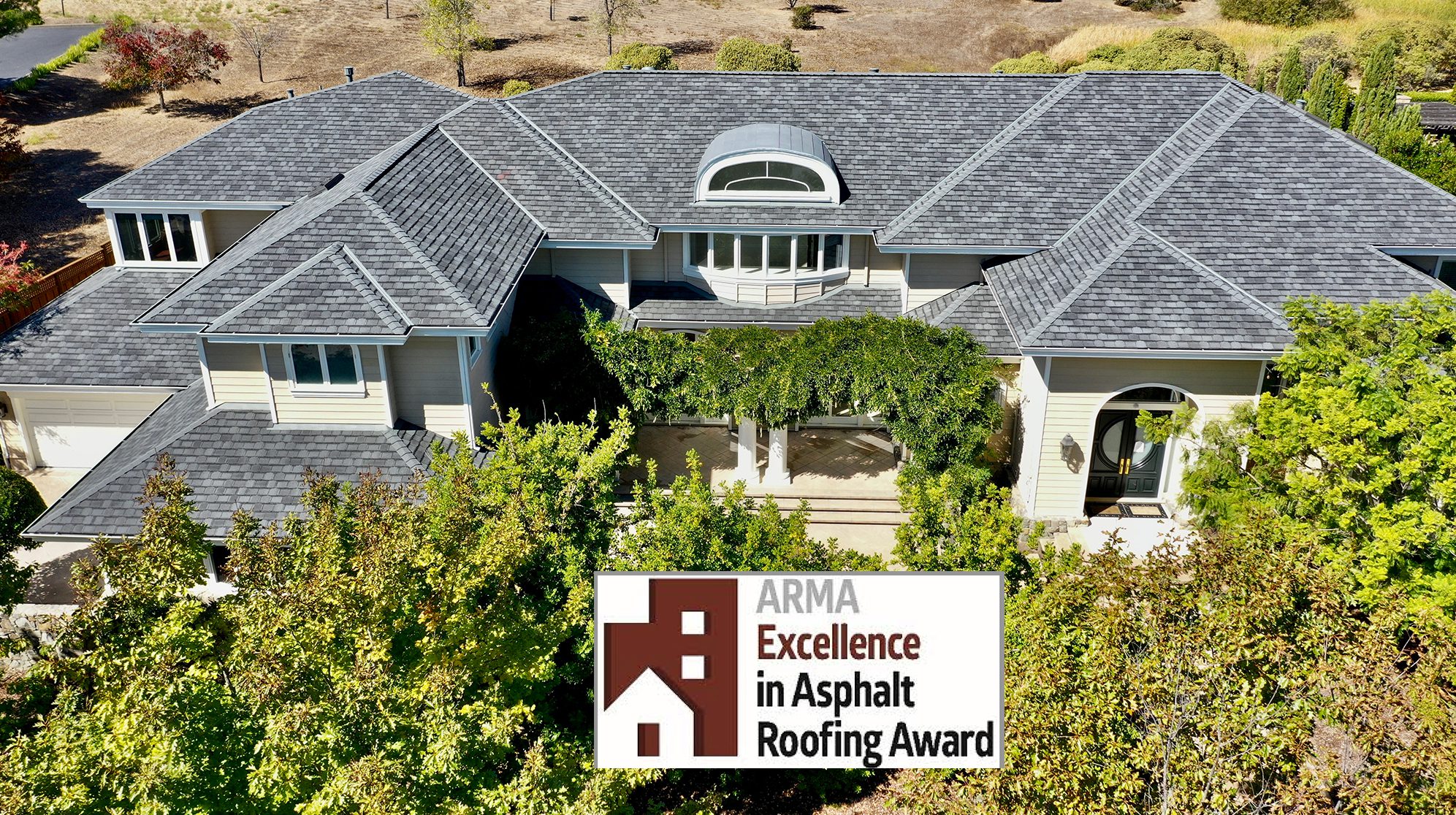 GAF Camelot II: Award-Winning Reroofing Marin County