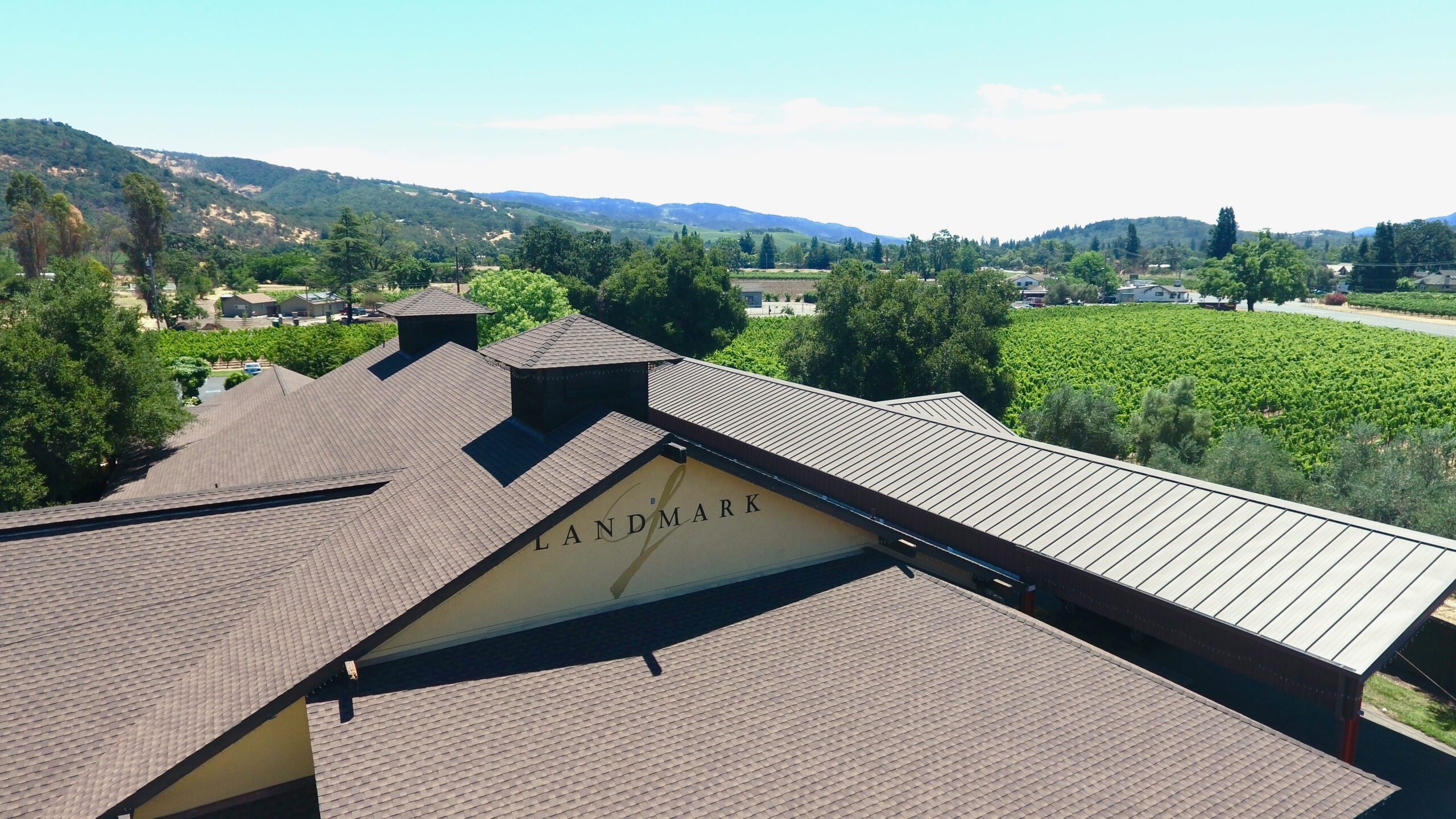 Napa Sonoma Winery Roofing