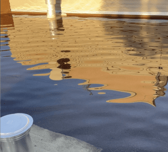 Ponding Water - Roof Collapse