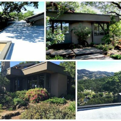 SF Bay Area spray foam roofing on modern flat roof