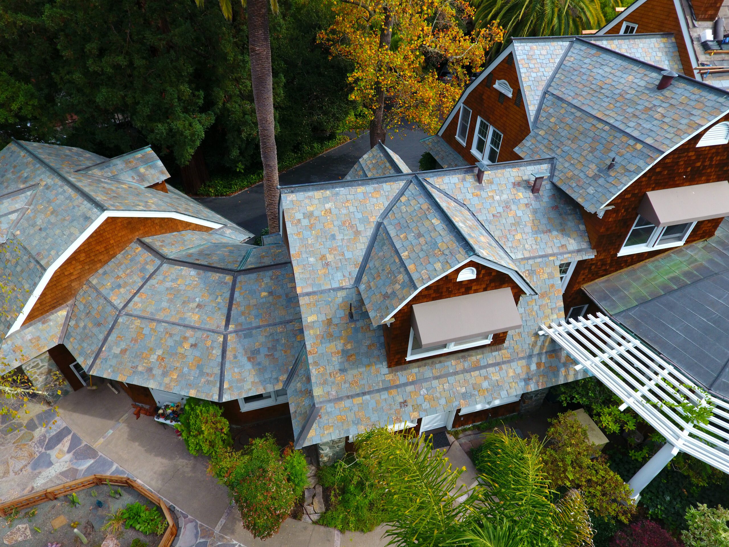 Slate Roof Re-roofing Marin County