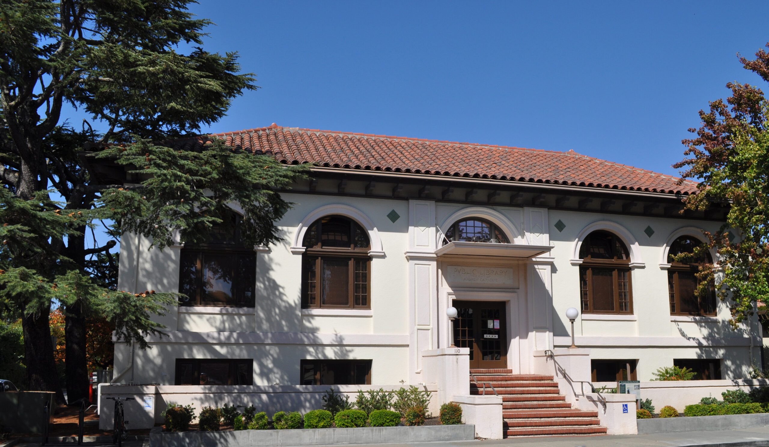 San Anselmo Library Tile Roof