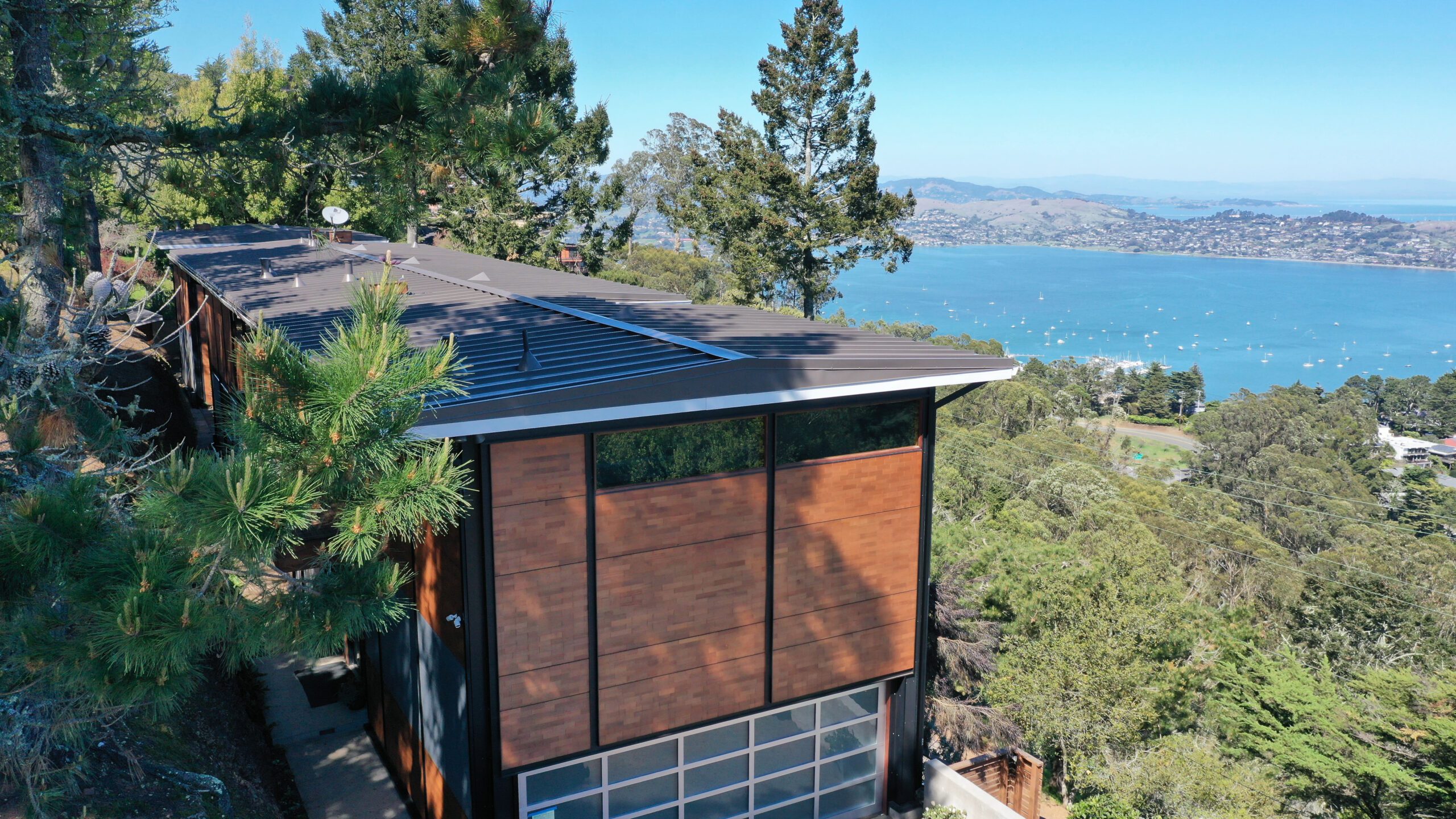 Standing seam metal roof Sausalito, CA