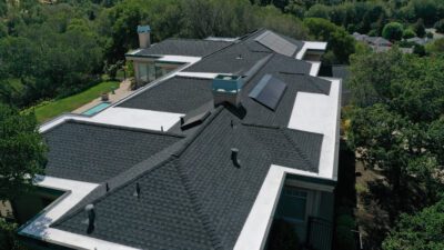Spray Foam and Shingle Roof Marin County