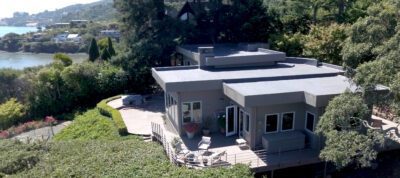 Gray Spray Foam Roof Belvedere 2