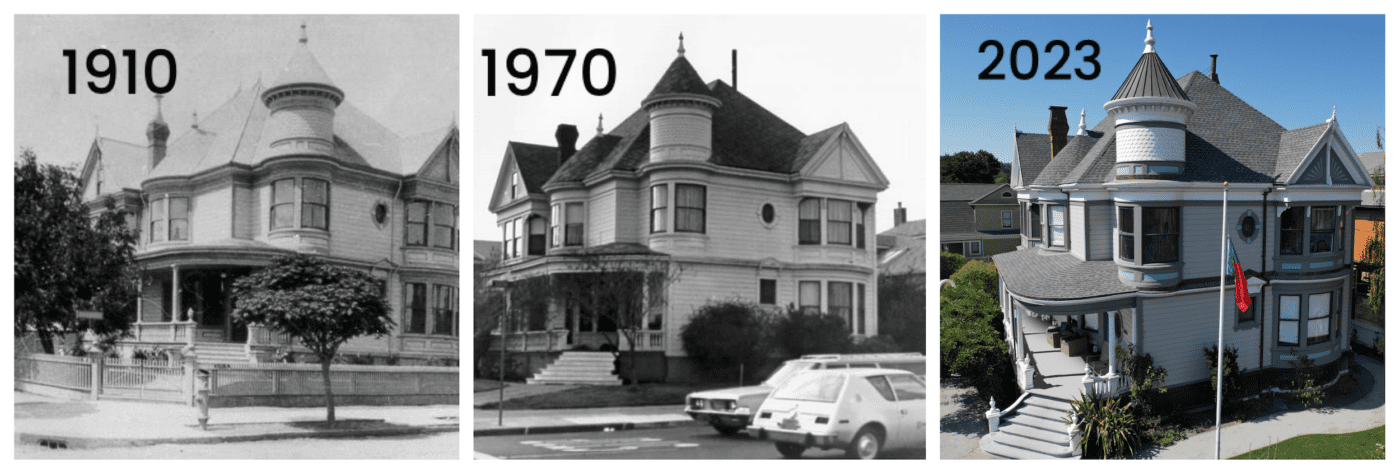 Historic Roof Restoration Sonoma County Victorian