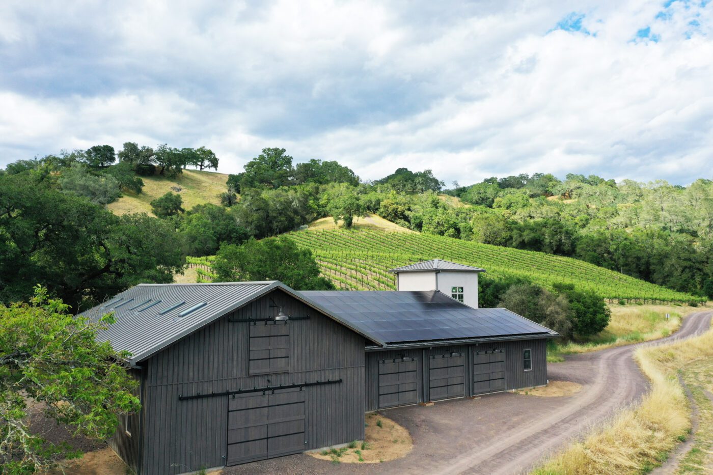 metal roofing winery sonoma napa.