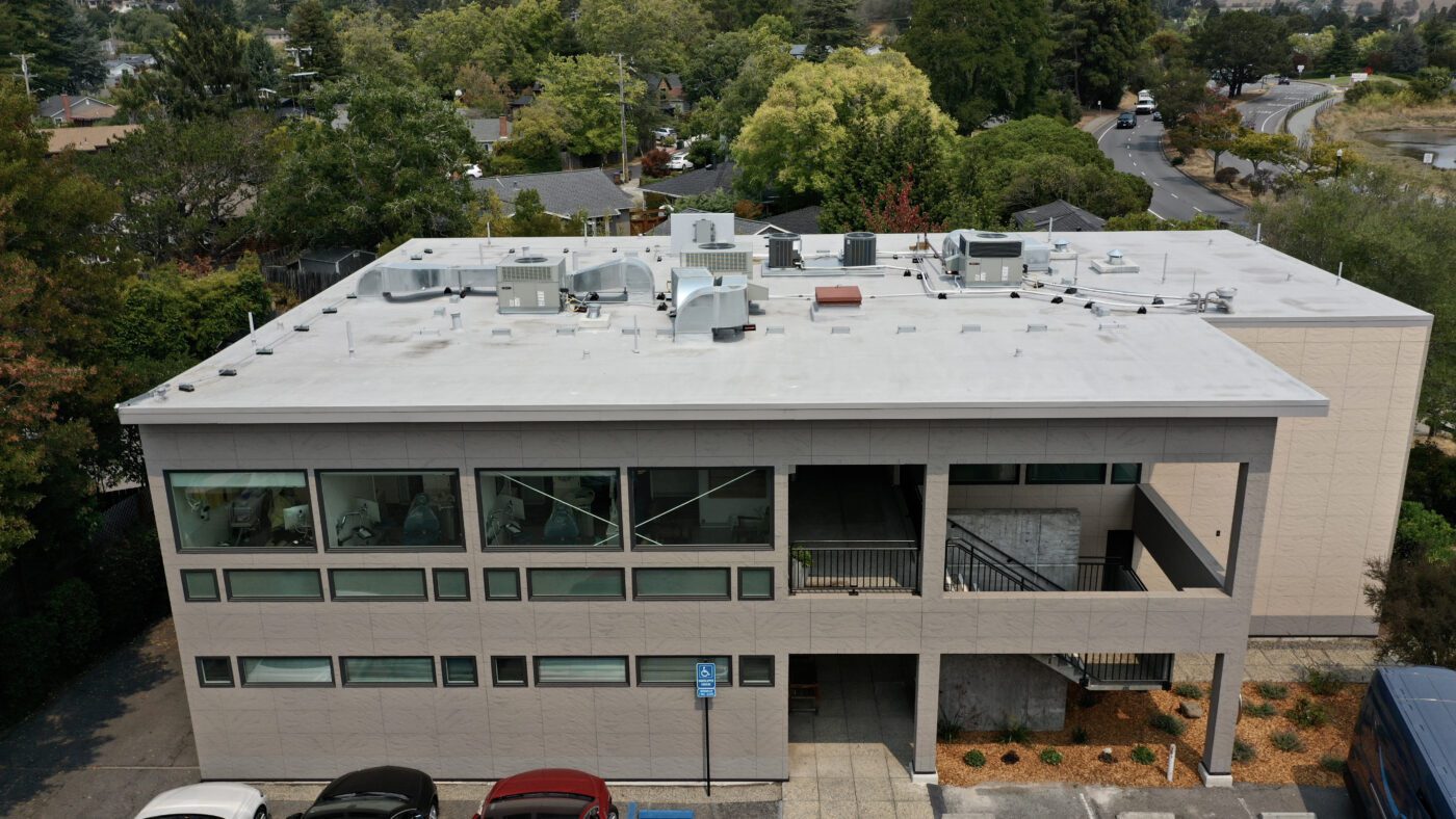 Mill Valley Foam Roof Wedge Roofing