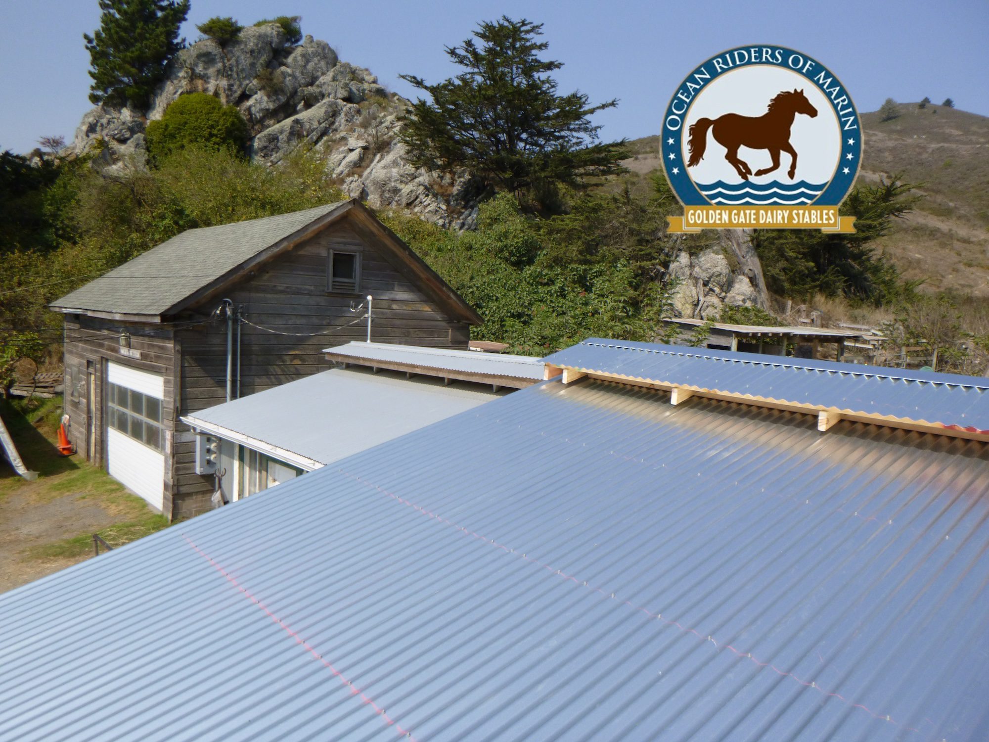 Historic Barn Roof Marin County