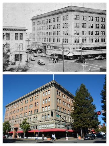 Historic Roof Restoration Rosenberg Building Santa Rosa by Sonoma County Roofer