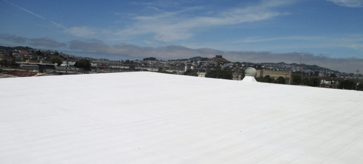 San Francisco Industrial Spray Foam Roof