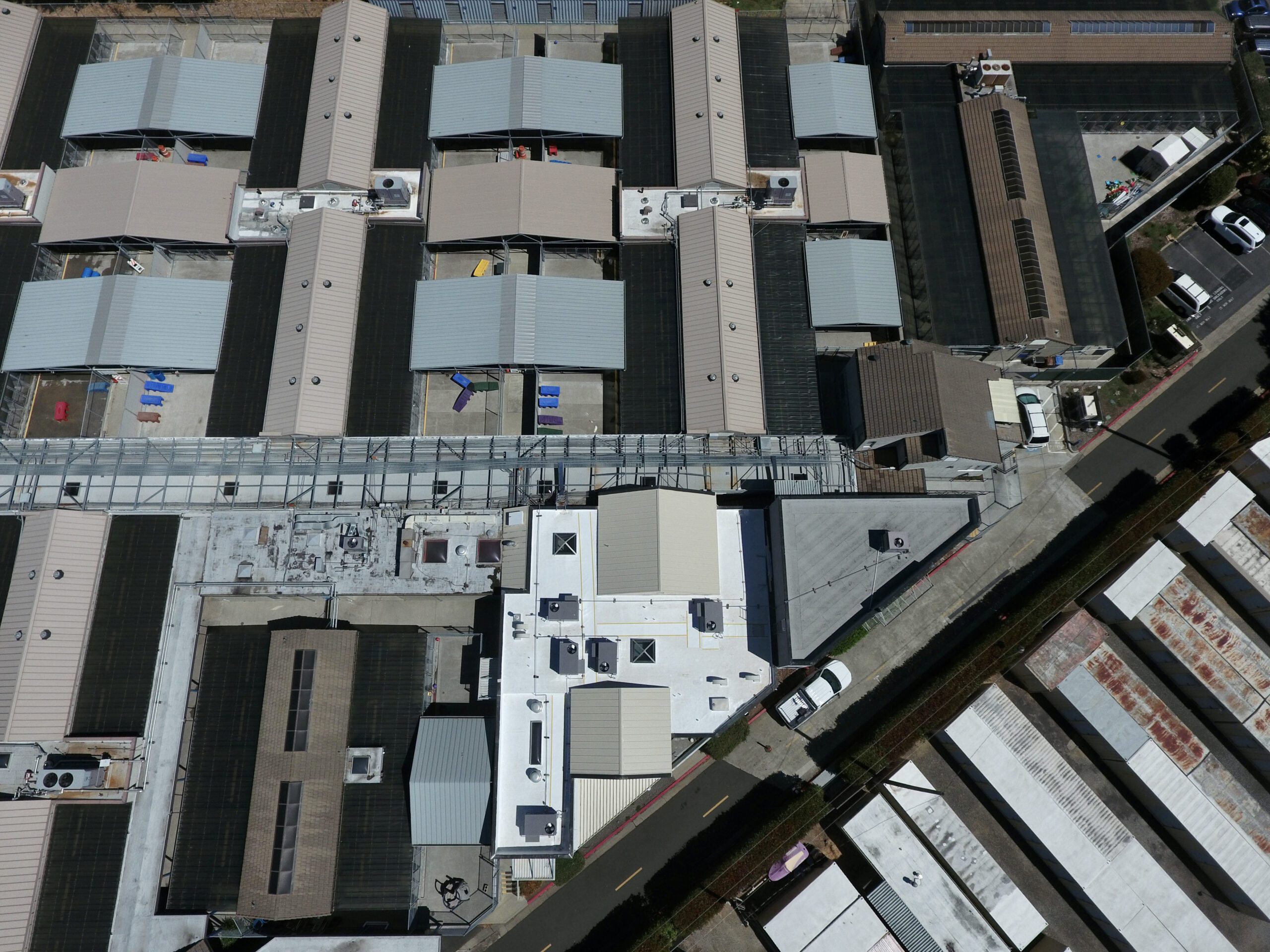 Guide Dogs for the Blind Metal Roof Installation