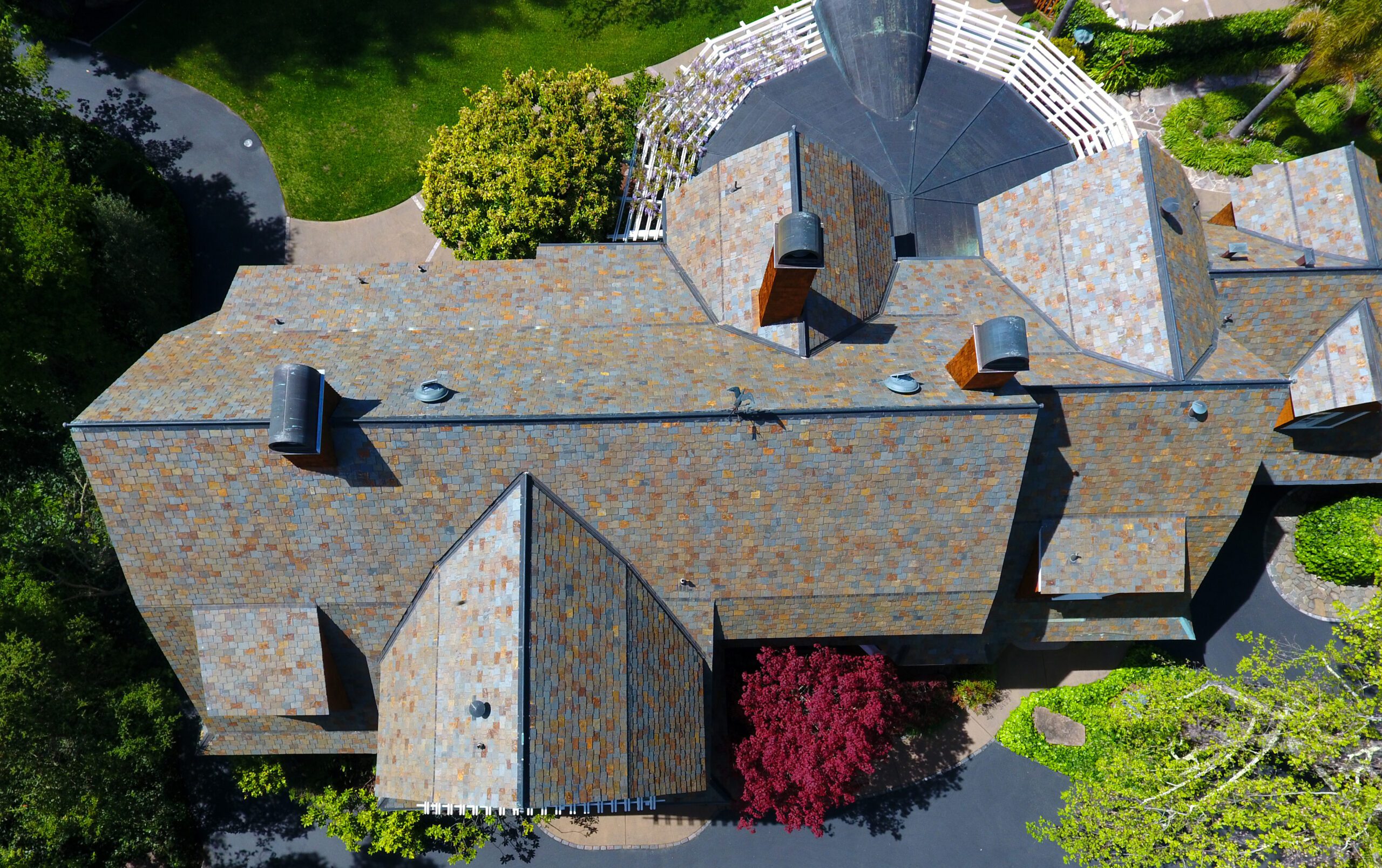 Slate Roof Installation in Ross, CA Marin County