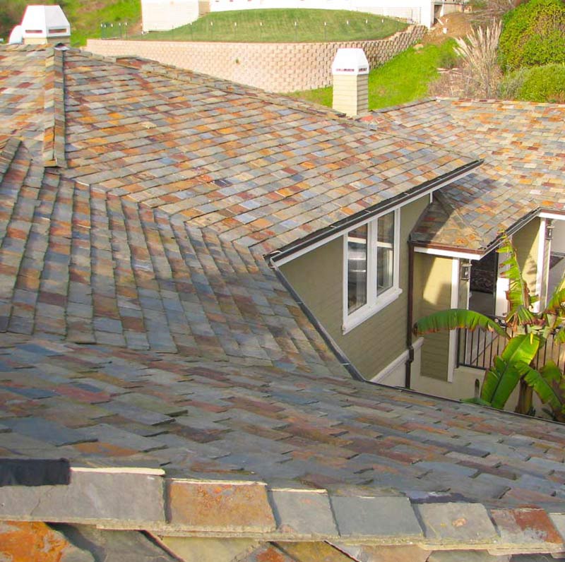 Slate Roofing by Wedge Roofing Sonoma County, Marin, SF, Napa