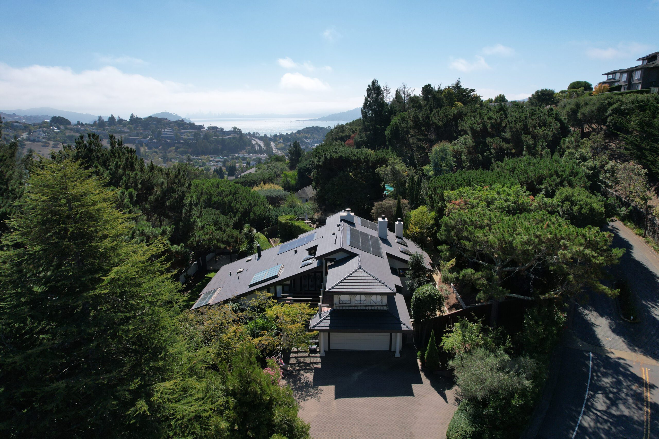 Solar and Shingle Roof Tiburon